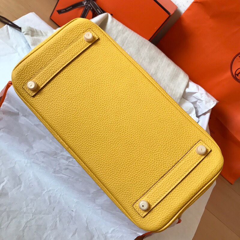 Hermes Birkin 35CM Togo Leather Handbag Yellow